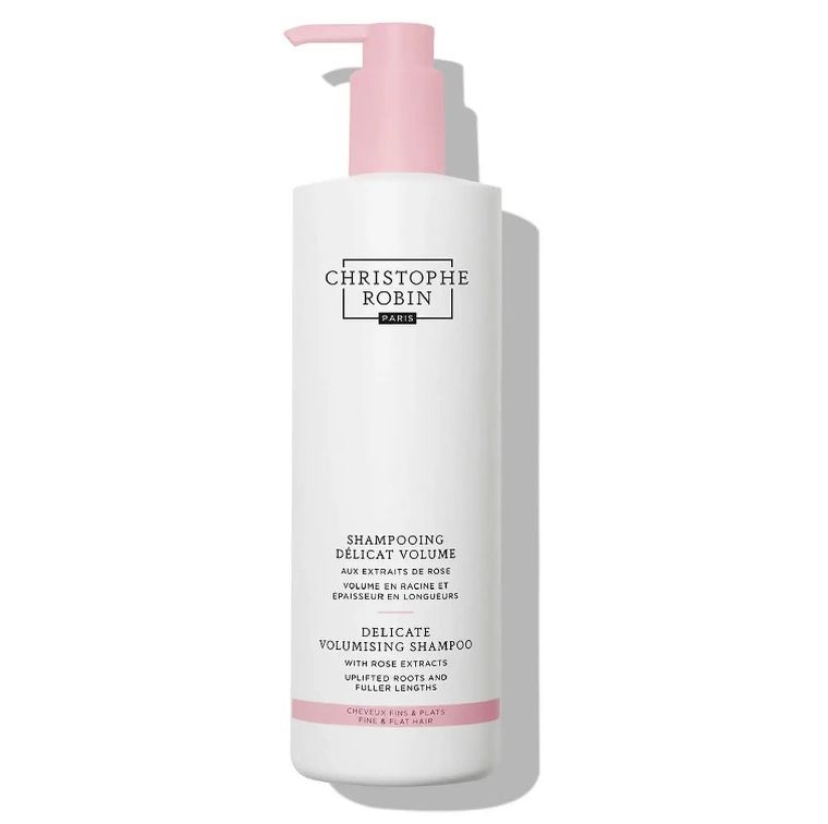 Christophe Robin, Delicate Volumizing Shampoo With Rose Extracts codzienny, szampon dodający objętości włosom cienkim, 500 ml