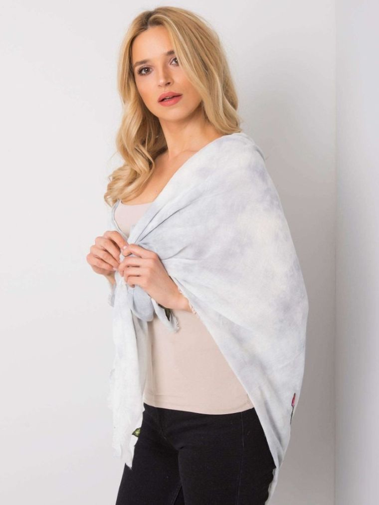 Chustka damska, szara, Factory Price