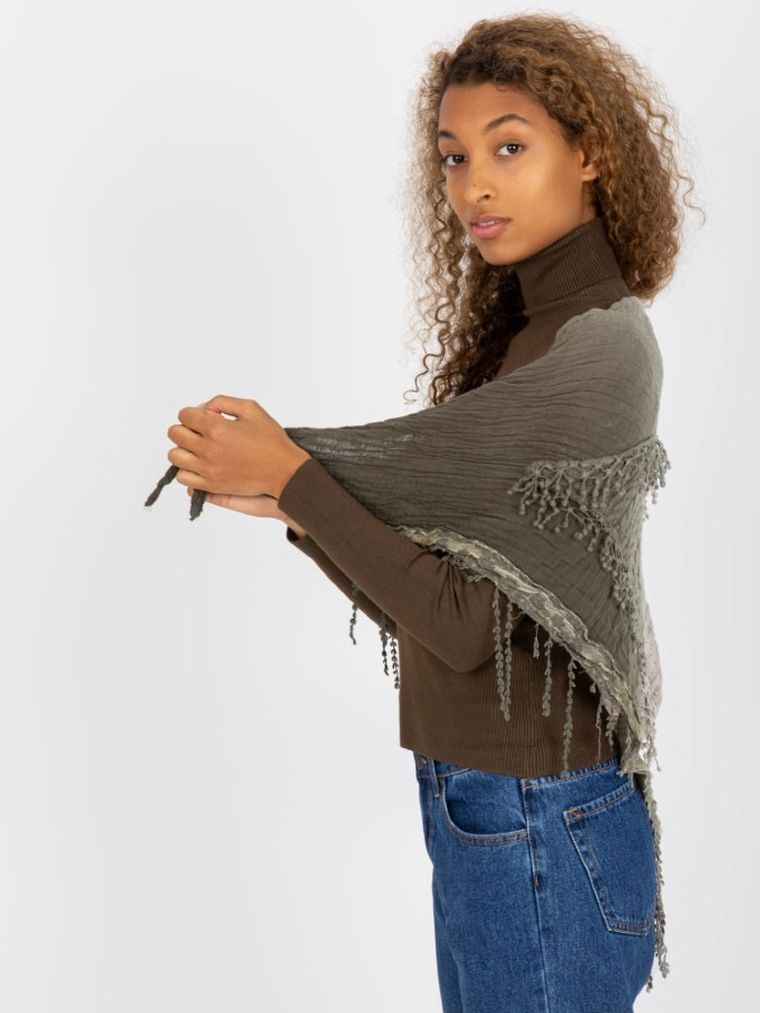 Chustka damska, zielona, Factory Price