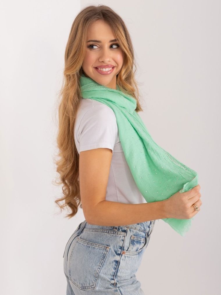 Chustka damska, zielona, Factory Price