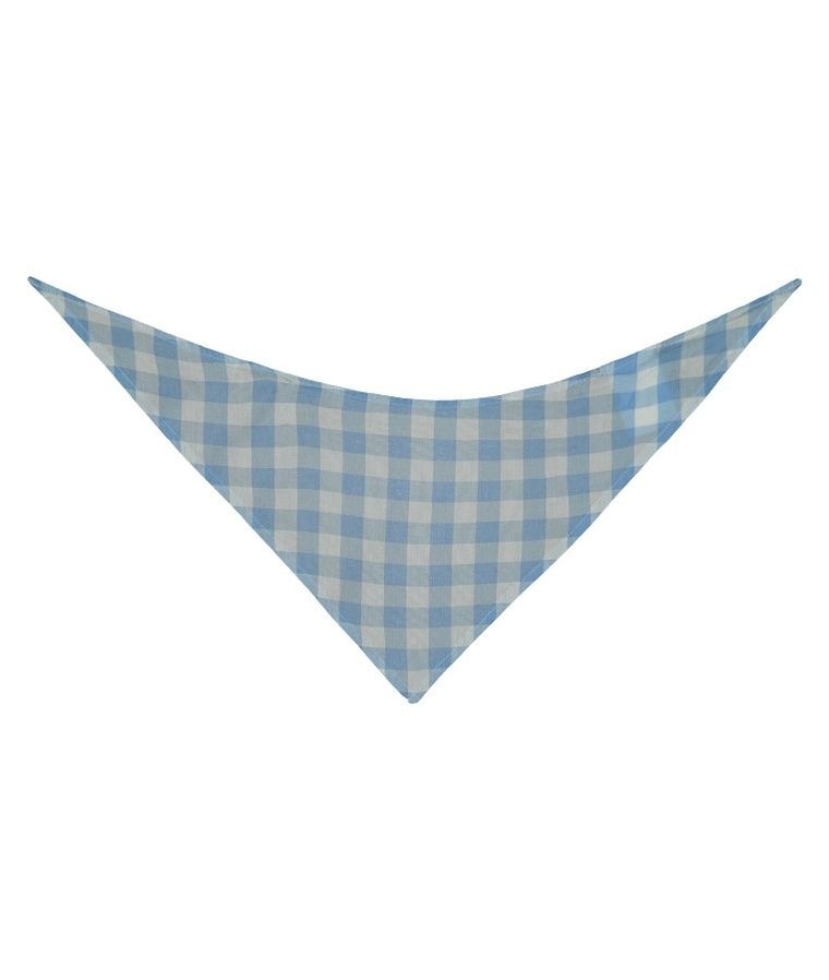 Chustka dziewczęca, biało-niebieska, Kanz