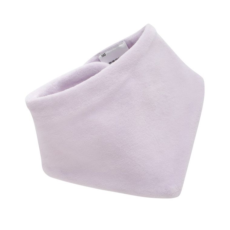 Chustka dziewczęca, welurowa, fioletowa, Pinokio