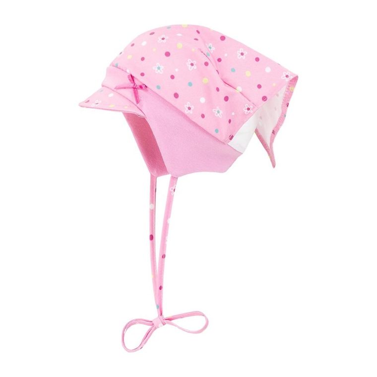 Chustka na głowę dziewczęca, różowa, Döll