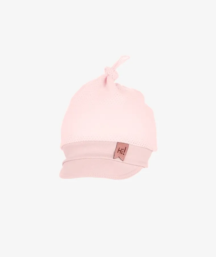 Chustka na głowę dziewczęca, różowa, Iltom