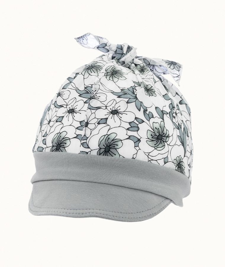 Chustka na głowę dziewczęca, szara, Iltom