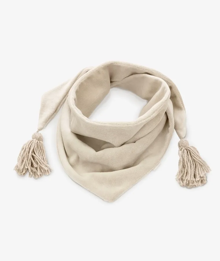 Chustka niemowlęca, beżowa, Iltom