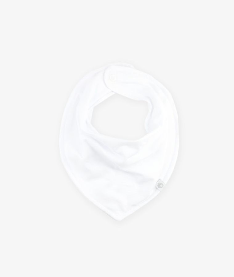 Chustka niemowlęca, biała, zapinana, Iltom