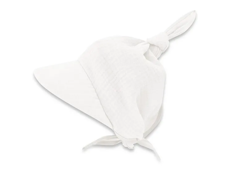 Chustka niemowlęca na głowę, ecru, MimiNu
