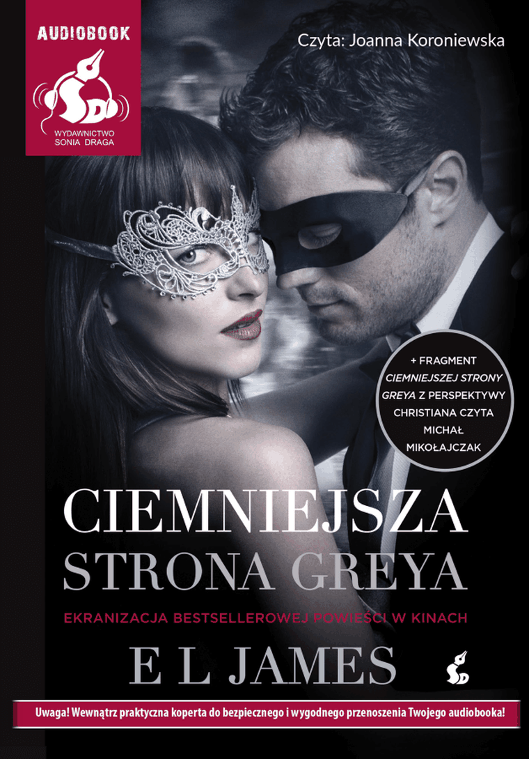Ciemniejsza strona Greya. Audiobook CD