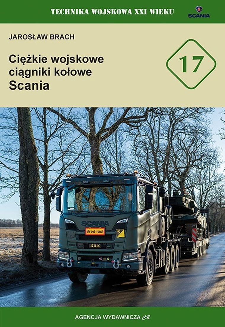 Ciężkie wojskowe ciągniki kołowe. Scania (TWXXIw 17)