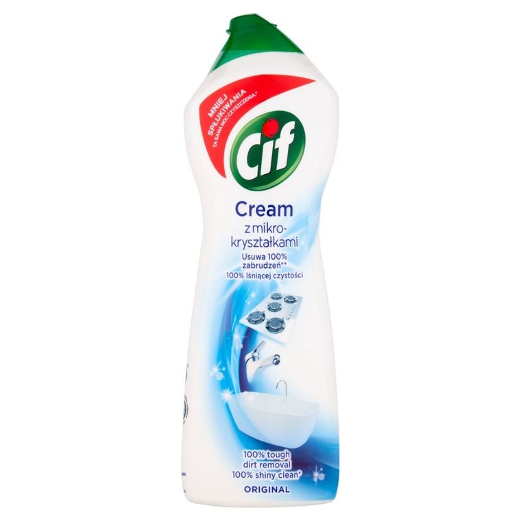 Cif, Original Cream, mleczko do czyszczenia z mikro kryształkami, 780g