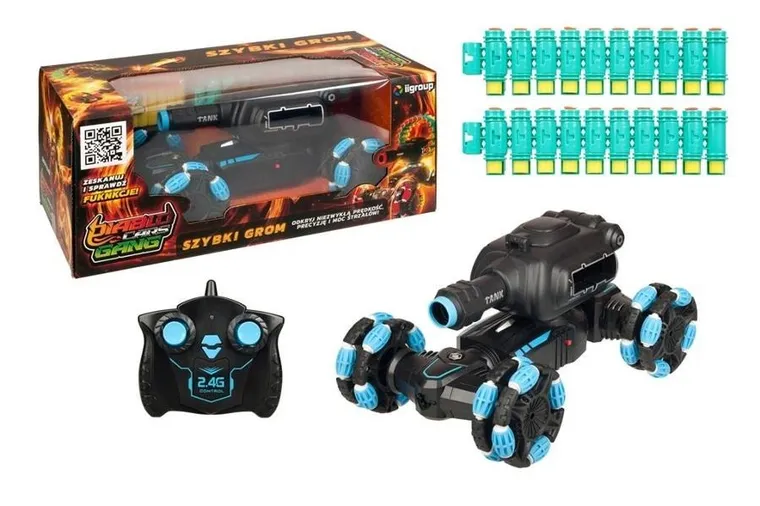 Ciuciubabka, Diablo Cars Gang, Szybki Grom, pojazd zdalnie sterowany