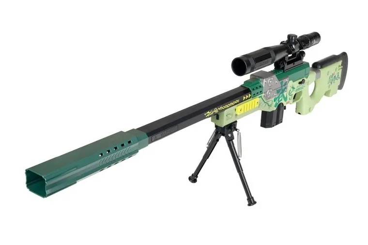 Ciuciubabka, Galactic Blasters, Snajperski Atak, elektryczny pistolet na piankowe dyski