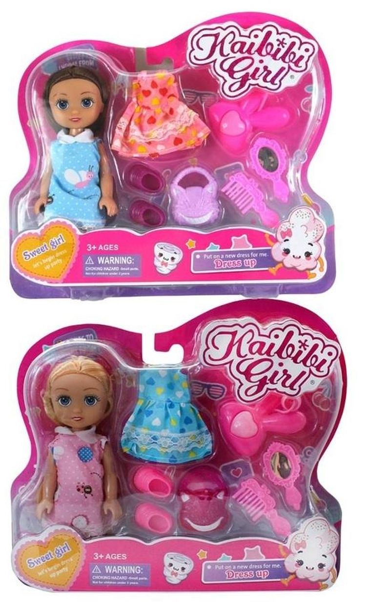 Ciuciubabka, Kaibibi Girl, lalka, sukienka z akcesoriami