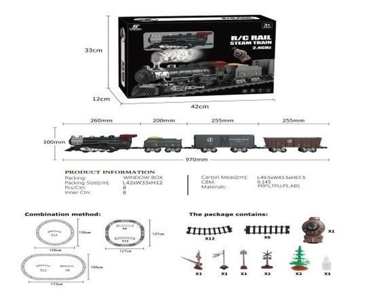 Ciuciubabka, kolejka interaktywna z dymem