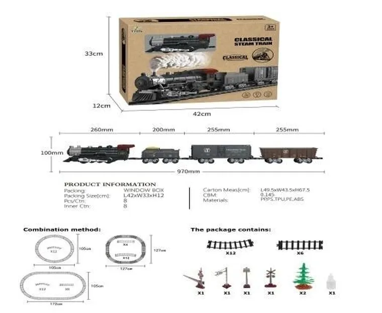 Ciuciubabka, kolejka interaktywna z dymem