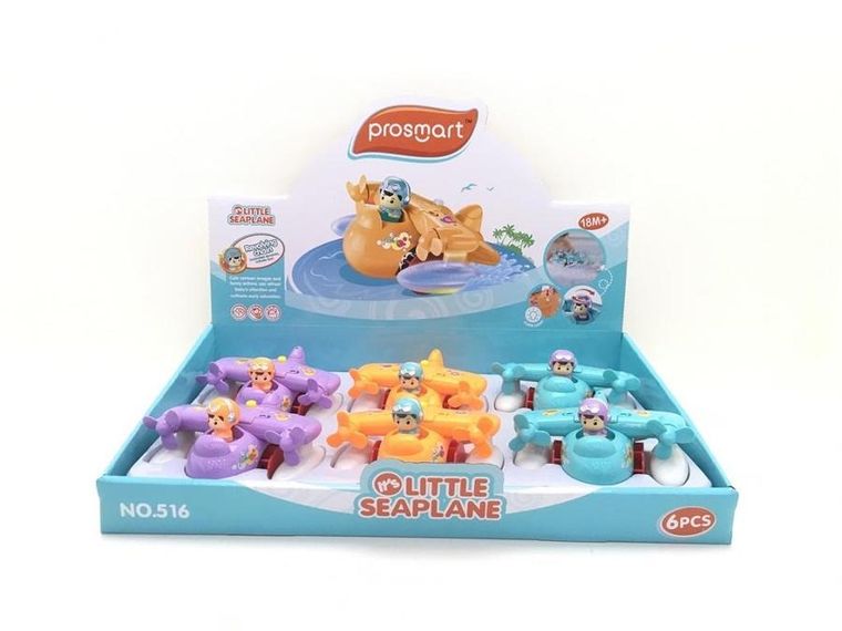 Ciuciubabka, samolot z napędem, światło i dźwięk, 1 szt.