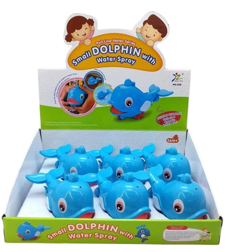 Ciuciubabka, wieloryb, zabawka wodna, pływa, 1 szt.