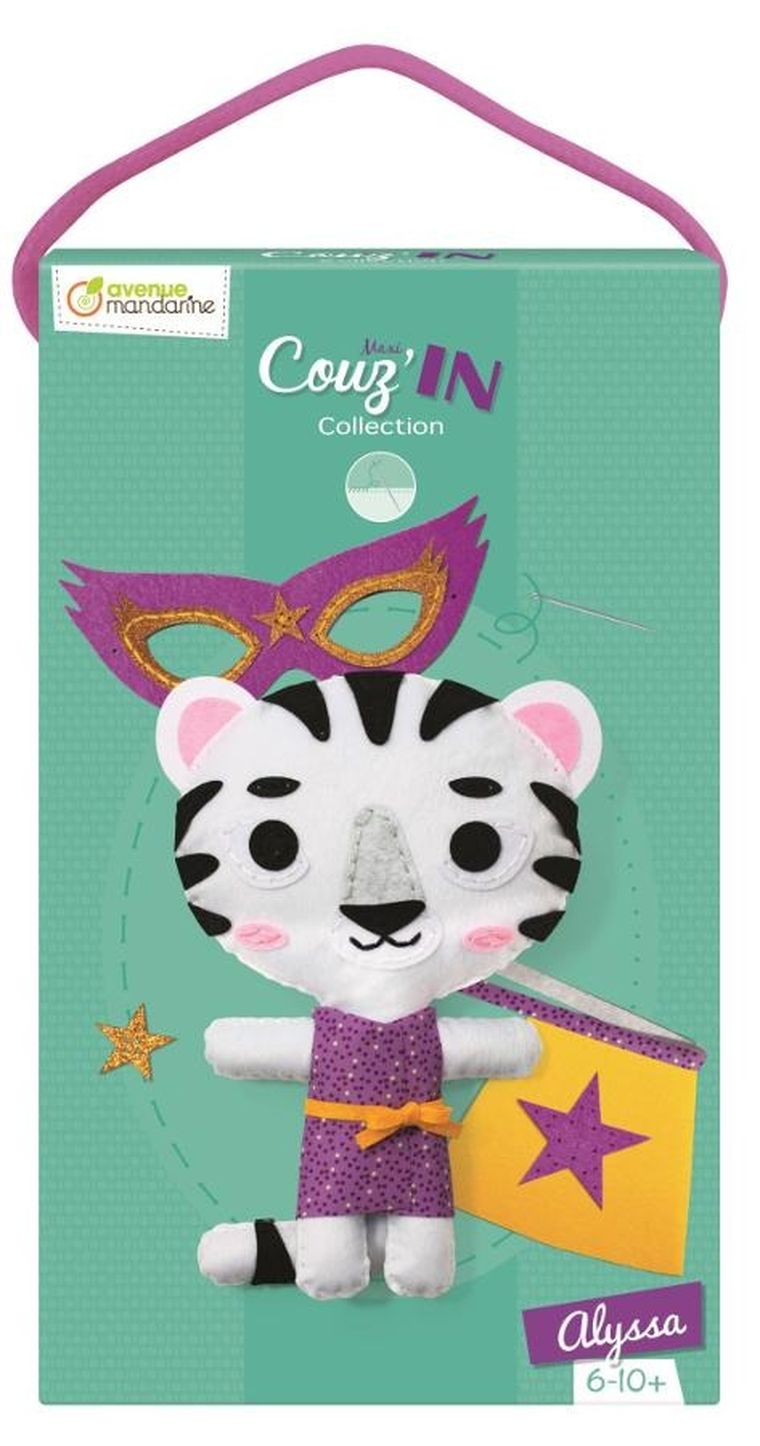 Clairefontaine, Tygrysica Alyssa, maskotka do szycia