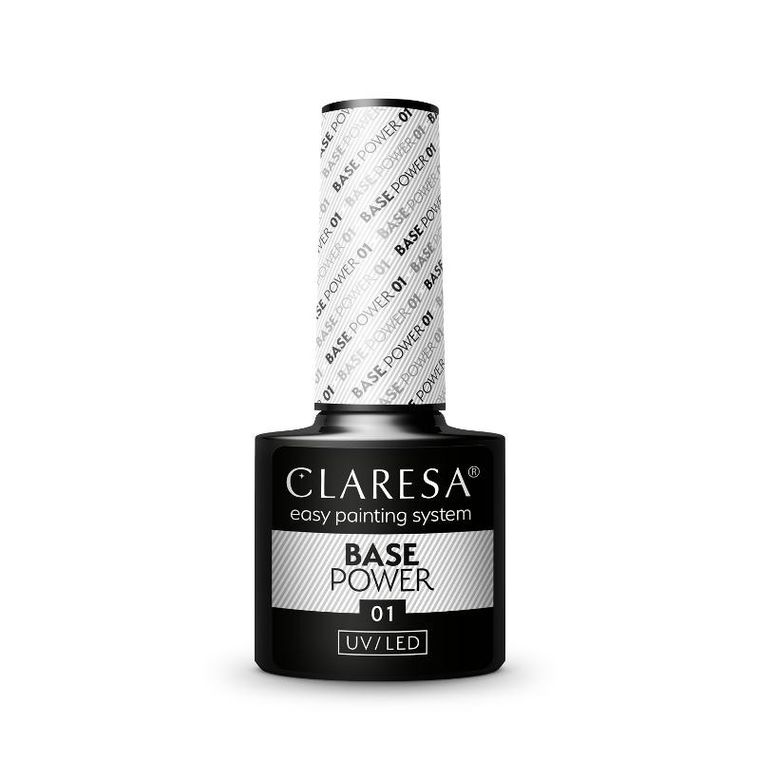 Claresa, Base Power, baza pod lakier hybrydowy, nr 01, 5g