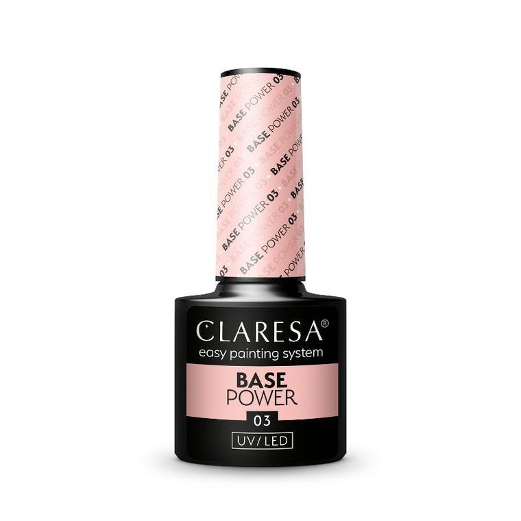 Claresa, Base Power, baza pod lakier hybrydowy, nr 03, 5g