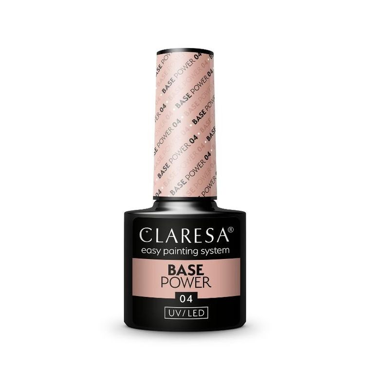 Claresa, Base Power, baza pod lakier hybrydowy, nr 04, 5g