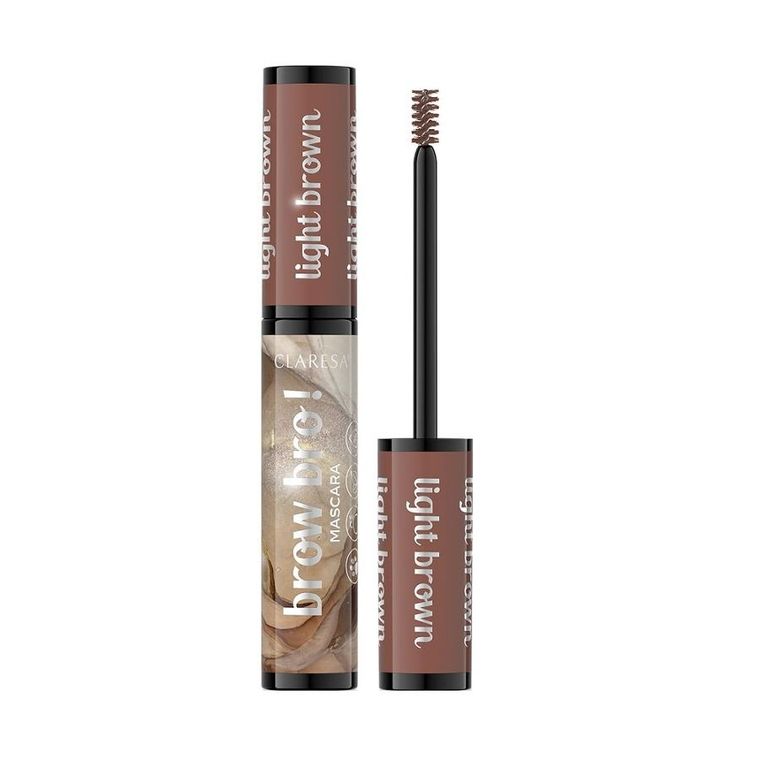 Claresa, Brow Bro!, maskara do brwi, 01 Light Brown, 8 ml
