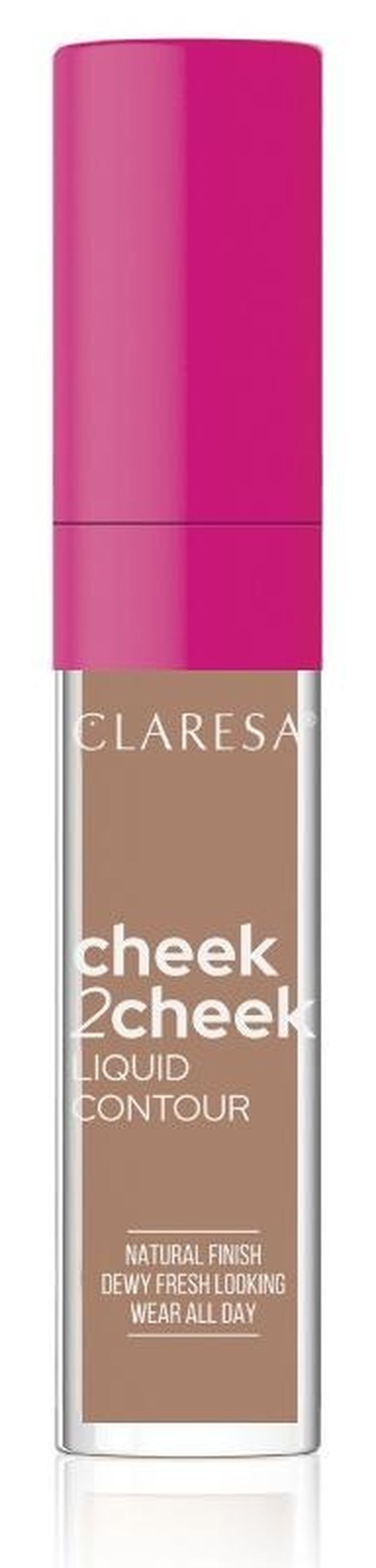 Claresa, Cheek2cheek, bronzer w płynie, 01 cool summer, 7g