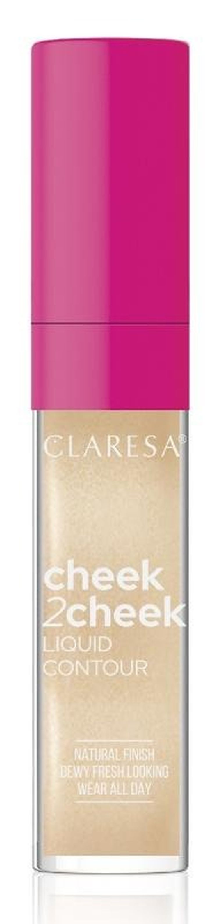 Claresa, Cheek2cheek, rozświetlacz w płynie, 02 glam glow, 7g