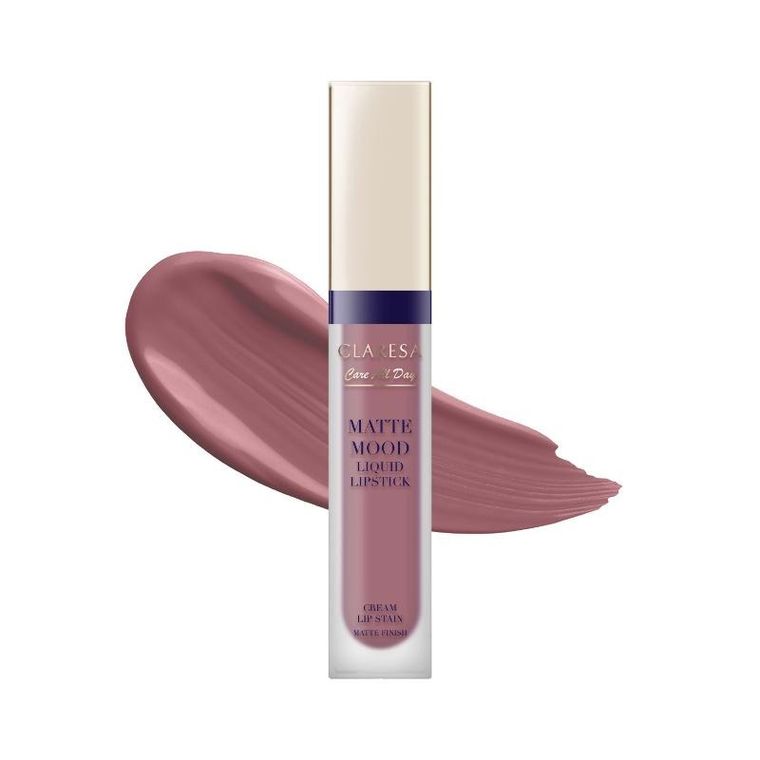 Claresa, Matte Mood, matowa pomadka w płynie do ust, nr 02, hope, 7 ml