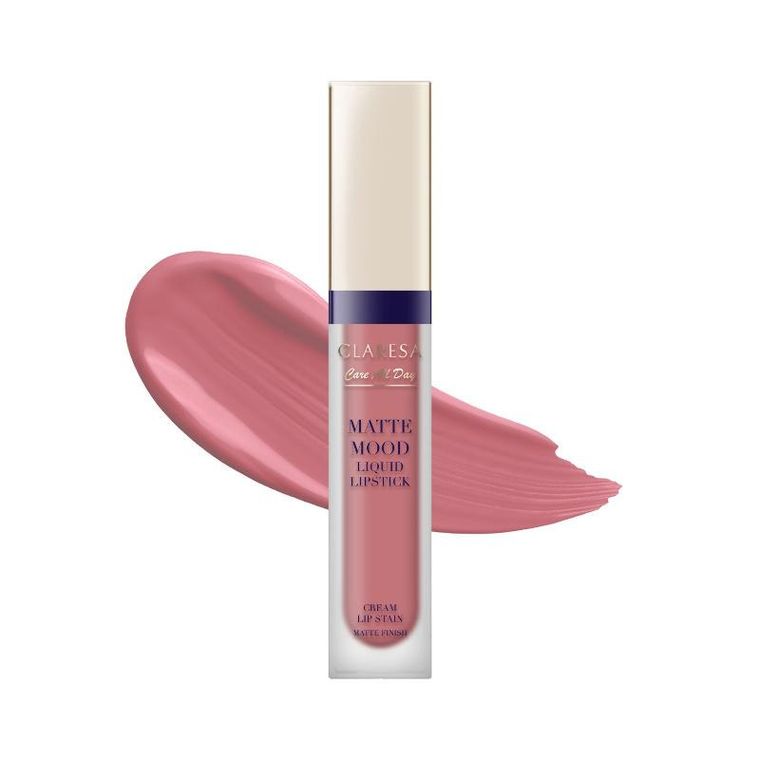 Claresa, Matte Mood, matowa pomadka w płynie do ust, nr 04, overjoy, 7 ml
