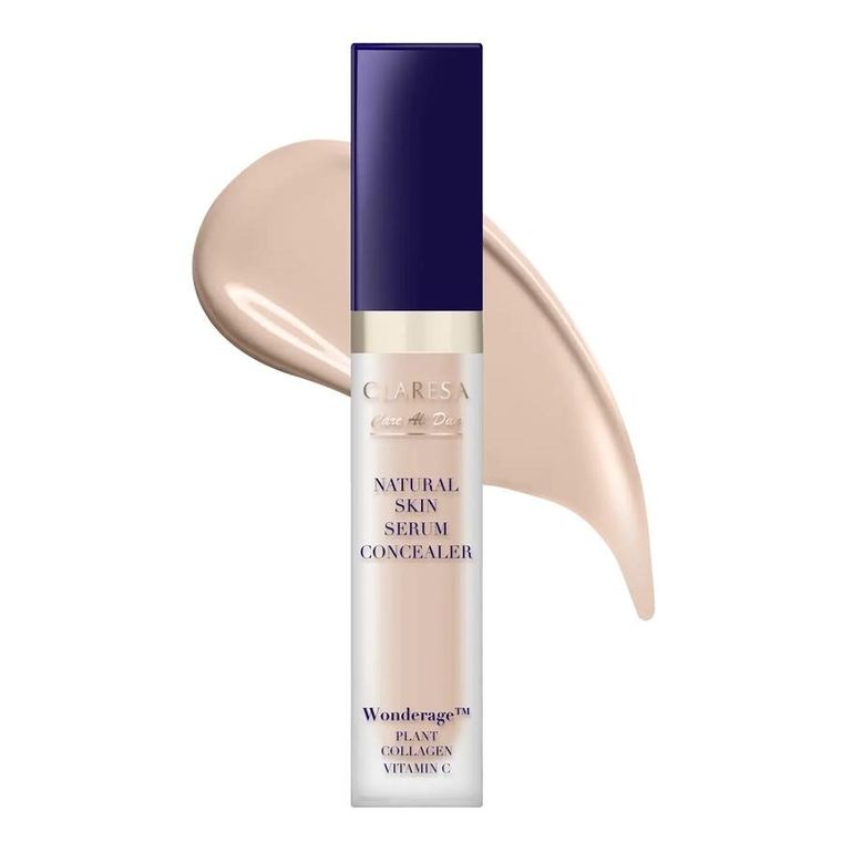 Claresa, Natural Skin Serum Concealer, korektor-serum z naturalnym wykończeniem, nr 1C Light Cool, 7 ml
