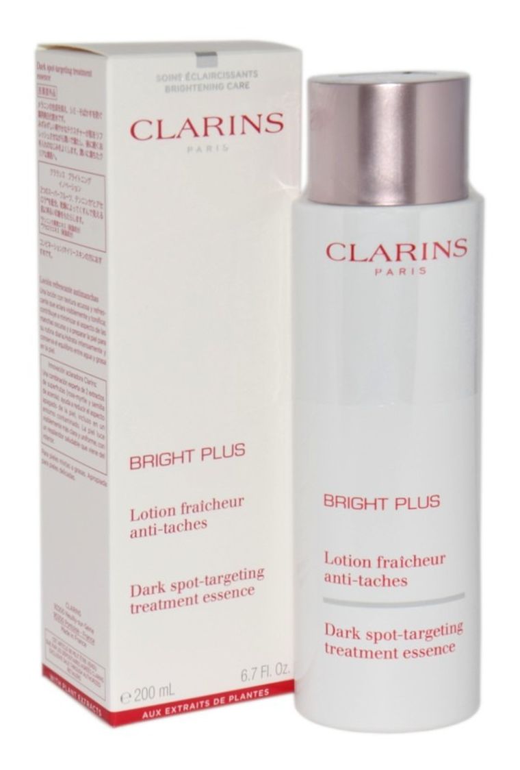 Clarins, Bright Plus Dark Spot-Targeting Treatment Essence, esencja rozświetlająca do twarzy, 200 ml