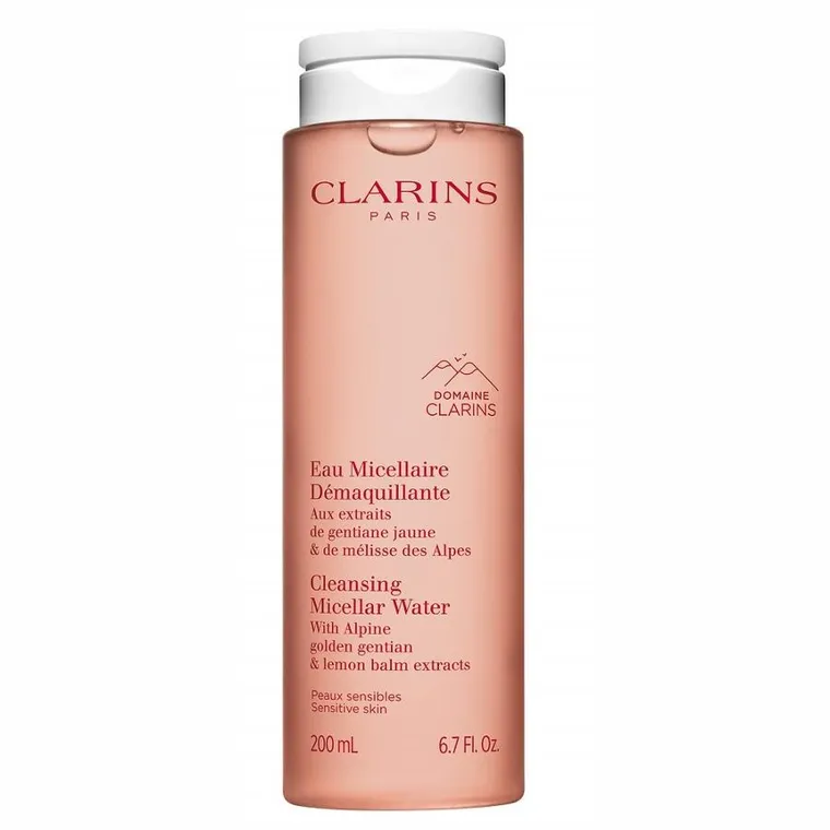 Clarins, Cleansing Micellar Water, woda micelarna do demakijażu, 200 ml