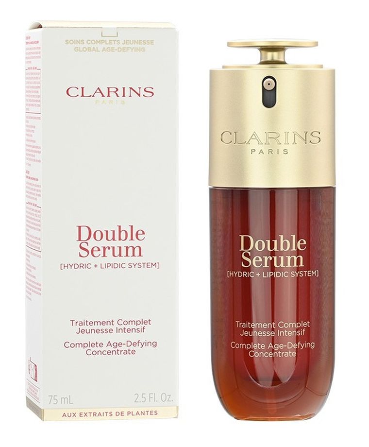 Clarins, Double Serum 9, serum przeciwstarzeniowe do twarzy, 75 ml
