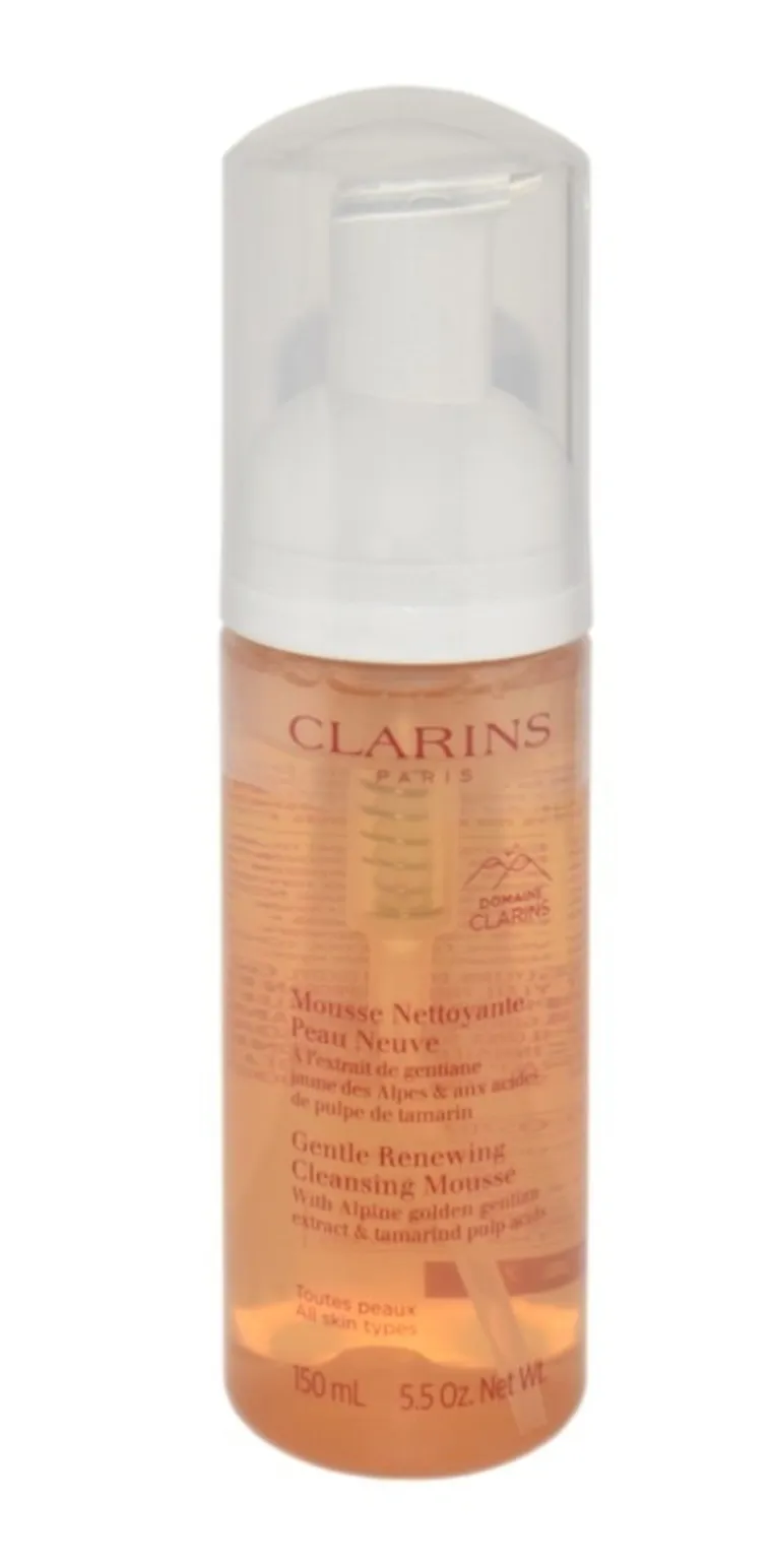 Clarins, Gentle Renewing, Cleansing Mousse, pianka do mycia twarzy, 150 ml