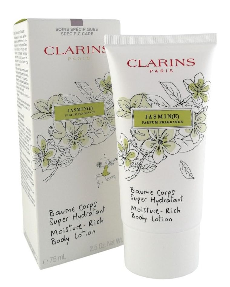 Clarins, Moisture rich body lotion, balsam do ciała, jaśmin, 75 ml