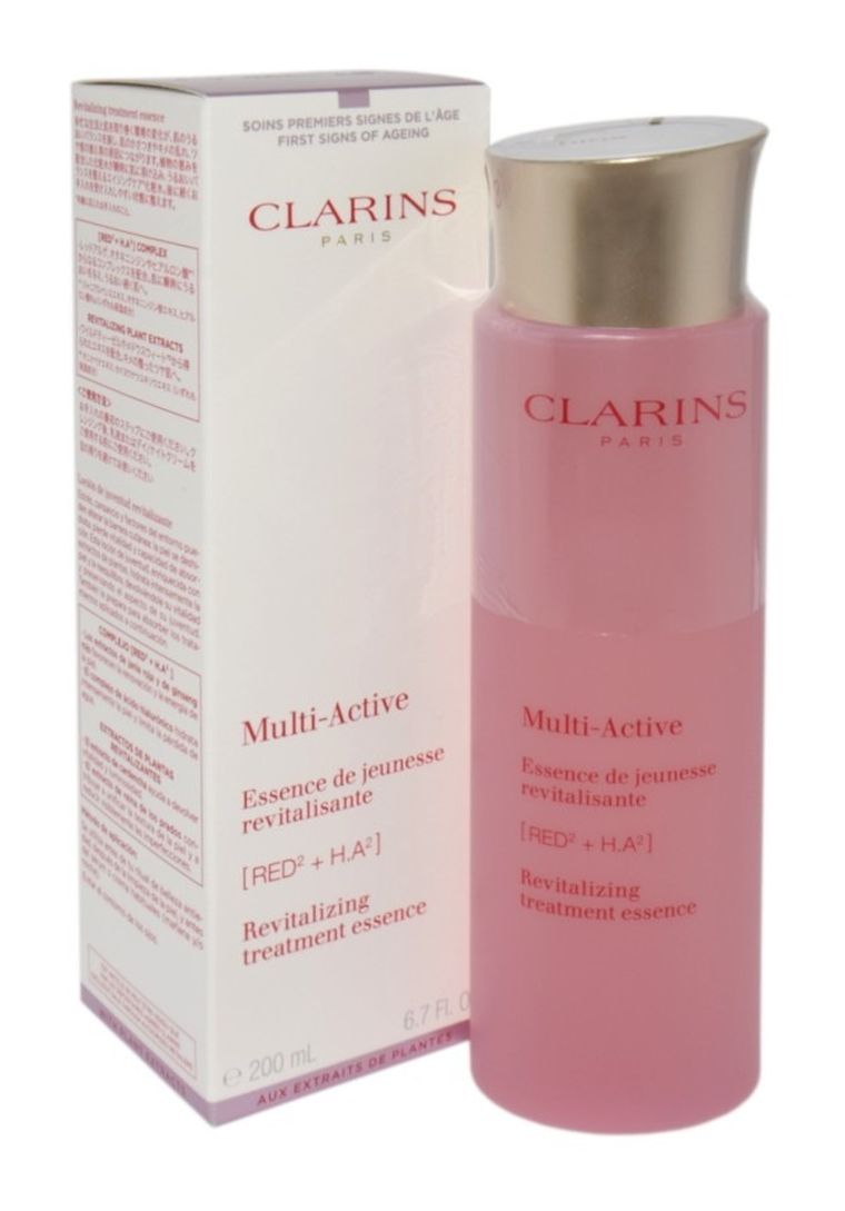 Clarins, Multi-Active Revitalizing Treatment Essence, esencja rewitalizująca do twarzy, 200 ml