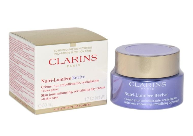 Clarins, Nutri-Lumiere, rewitalizujący krem do twarzy, 50 ml