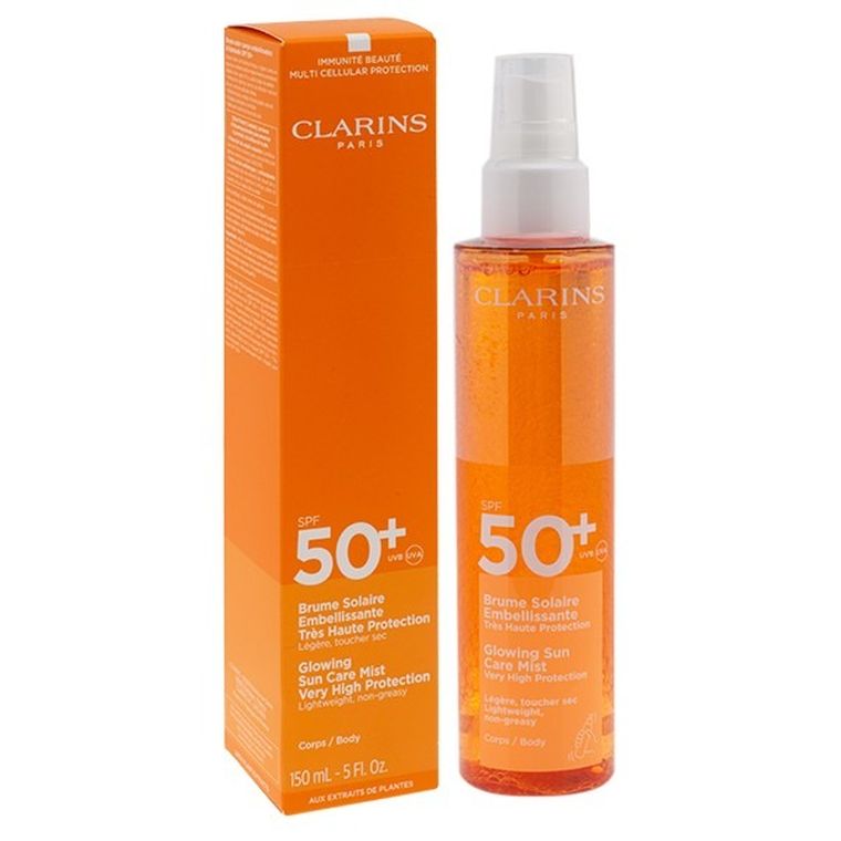 Clarins, Sun Care, mgiełka do opalania, SPF 50+, 150 ml