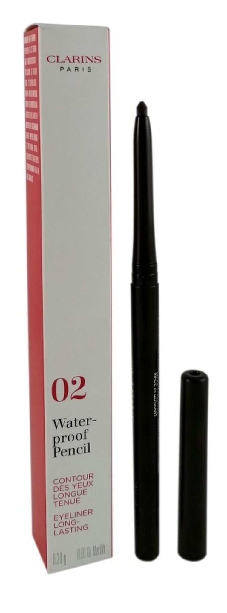 Clarins, Waterproof, Pencil, kredka do oczu, chestnut, nr 02
