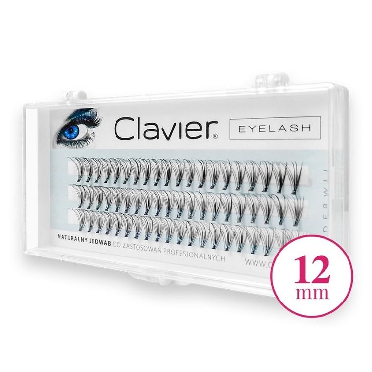 Clavier, Eyelash, kępki rzęs, 12 mm