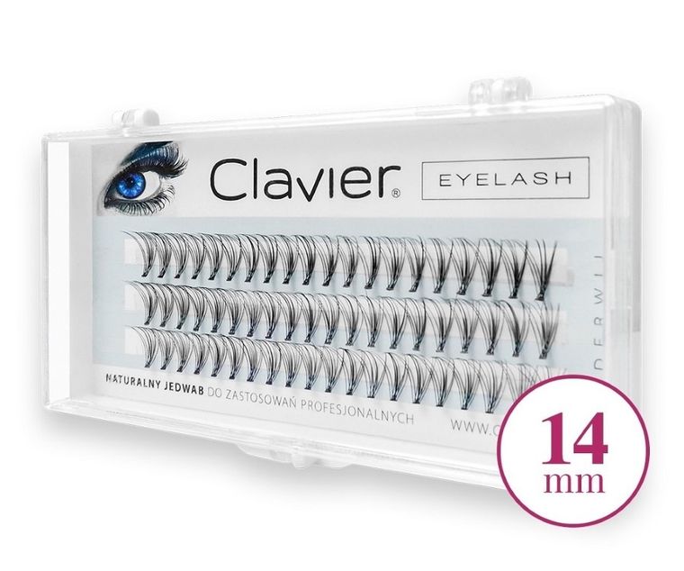Clavier, Eyelash, kępki rzęs, 14 mm