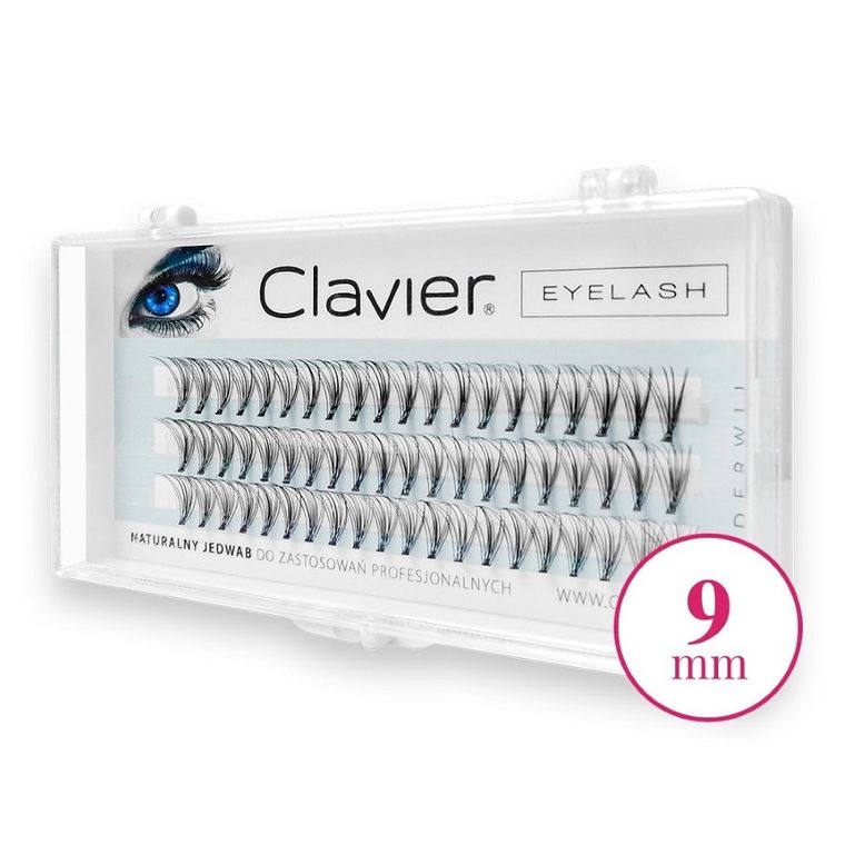 Clavier, Eyelash, kępki rzęs, 9 mm