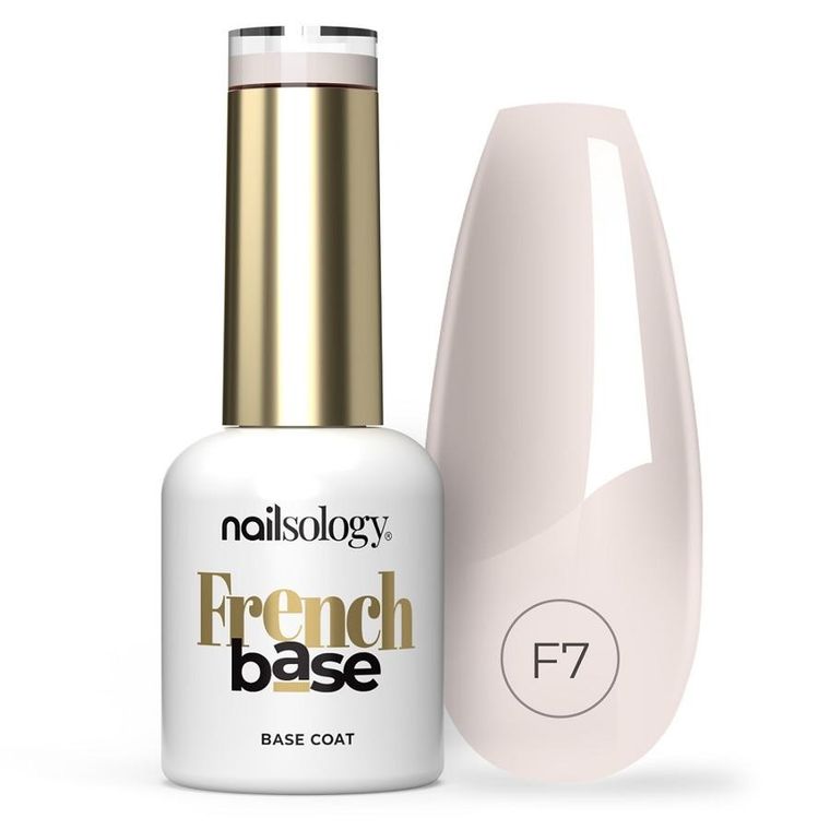 Clavier, Nailsology French Base, kolorowa baza hybrydowa, F7 Yogo Shake, 8 ml