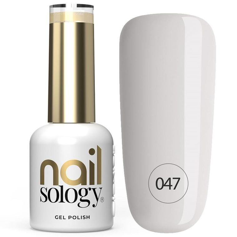 Clavier, Nailsology, lakier hybrydowy, 047 Shy Grey, 8 ml