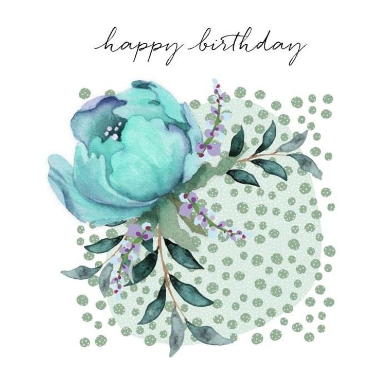 Clear Creations, karnet Swarovski kwadrat, Happy brithday