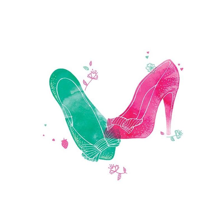 Clear Creations, Swarovski, karnet, Buty