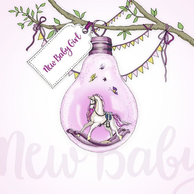 Clear Creations, Swarovski, karnet, kwadrat, Narodziny