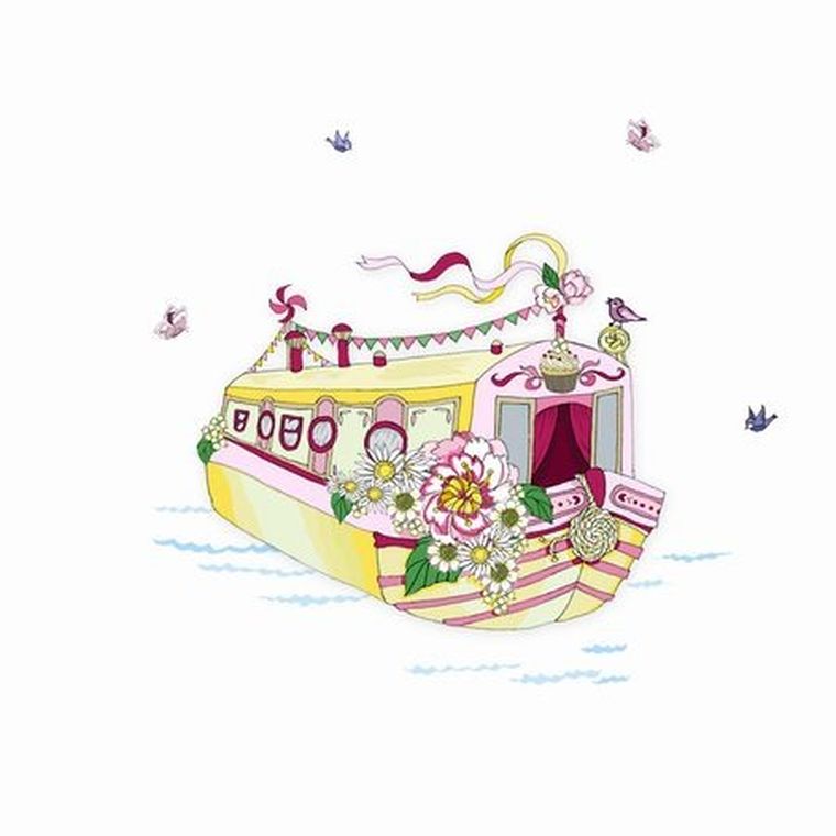 Clear Creations, Swarovski, karnet, kwadrat, Statek